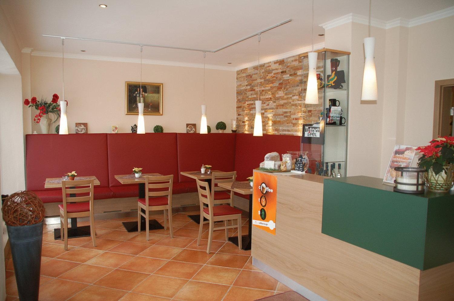 Hotel-Ferienwohnungen Cafe Maarblick シャルケンメーレン エクステリア 写真